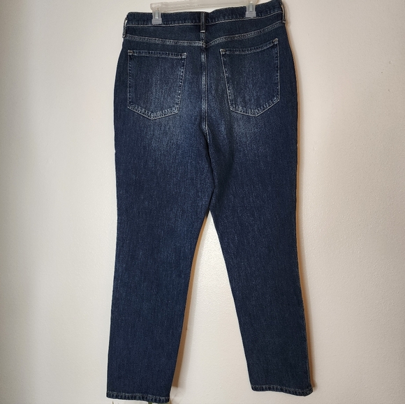 Banana Republic Ultra High Rise Slim Fit Womens Blue Jeans - Picture 4 of 9